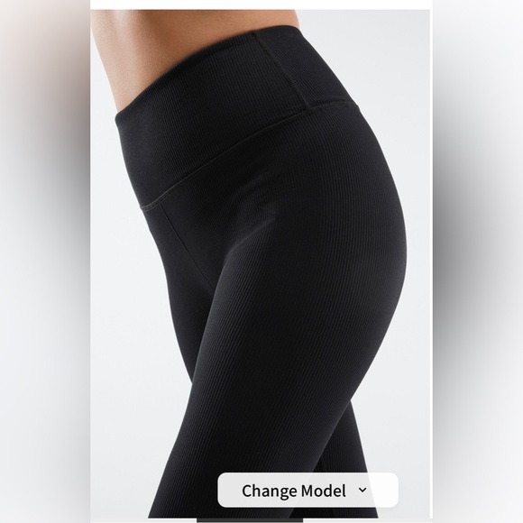 Fabletics Legging - High-Waisted Seamless Rib Legging - Picture 8 of 9